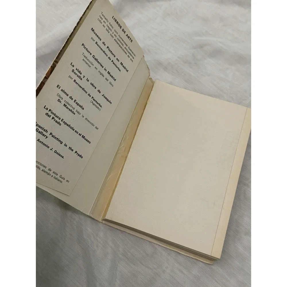 A New Complete Guide to the Prado Gallery (Antonio J. Onieva - 1980) VTG Book